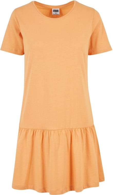 Urban Classics - Valance Tee Korte jurk - XXL - Oranje
