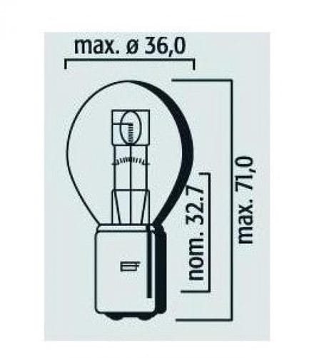 Ampoule Flosser pour Scooter MBK 50 Rocket 2004 à 2009 Neuf