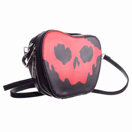 Heartless - Bite Me Schoudertas - Zwart/Rood