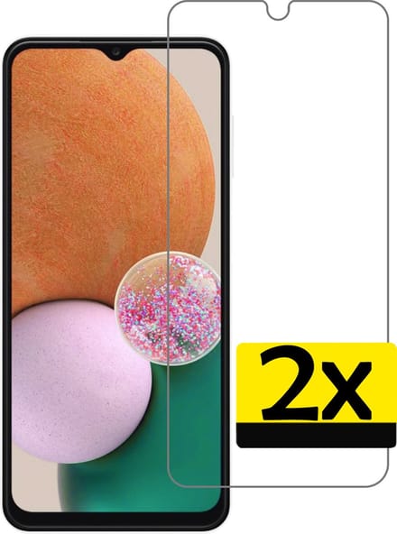 Screenprotector - Geschikt voor Samsung Galaxy A13 5G - 2 Stuks - Extra Sterk - Beschermglas - Gehard Glas - Tempered Glass - Screen Protector