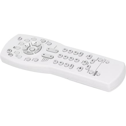 TV DVD VCR AUX o Video Media Center Systeem Controller voor AV 3‑2‑1 Serie Wit wit