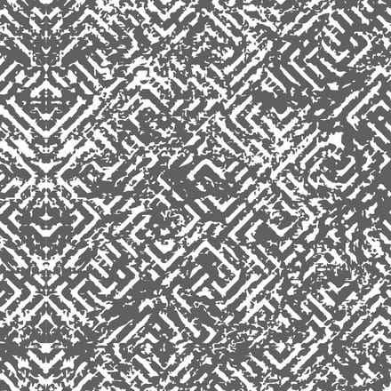 Vinyl | Vloerkleed vinyl | Vintage doolhof | 95x145 cm