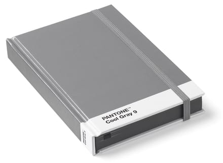 Copenhagen Design - Notitieboek Klein - Cool Gray 9 - Papier - Grijs