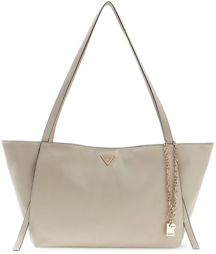 GUESS schoudertas Devon 3 Compartment Tote Light Taupe