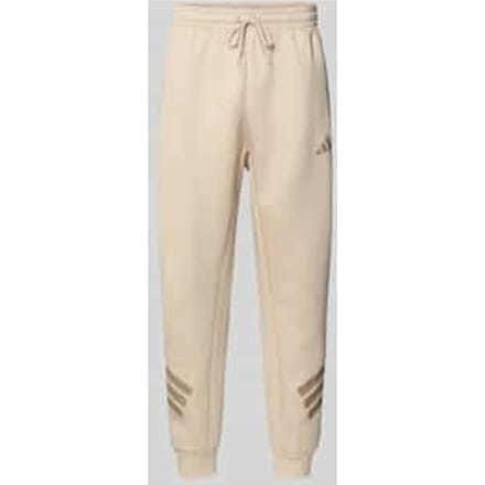 Regular fit sweatbroek met logoprint