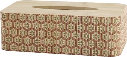 Chic Antique Amilly Bamboe Tissuehouder – Bamboe Tissue Box voor Interieur – Landelijke Stijl