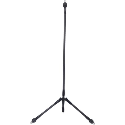 Support d'arc recourbé Hauteur 28 pouces Léger Durable Carbone Pur Support d'arc d'archerie pour Arc Recourbé Noir noir
