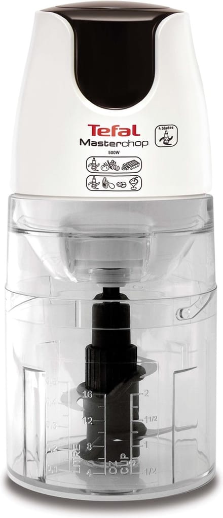 Tefal Masterchop MB450B - hakmolen - 500 W, 500ml inhoud - 3-in-1 functie
