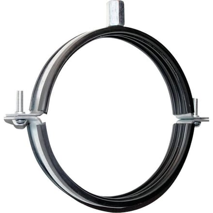 R-Vent Spiraliet beugel met rubber 125mm