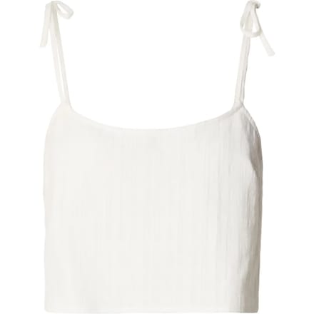 Urban Classics - Light Cotton Crop top - S - Wit