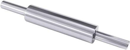 Deegroller RVS - Bakroller - Bakken en Deeg - Roestvrij Staal - 49 cm - Zilver