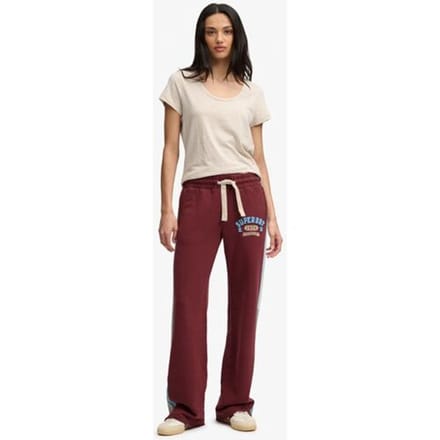 Superdry Cult Hockey Joggingbroek Red Grootte: 44