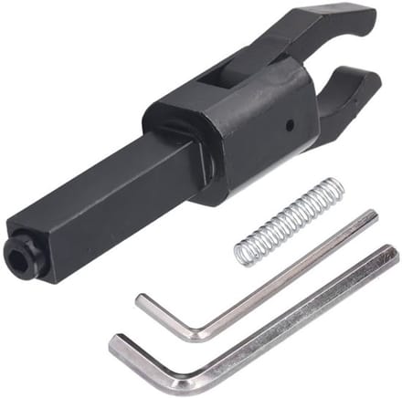 Allecto staaftrekker - multifunctionele schroef - veerintrekbaar