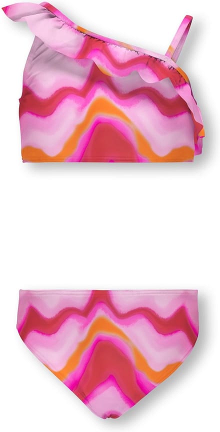 ONLY KOGLAURA ONE SHOULDER BIKINI SET ACC Meisjes Bikini - Maat 158/164