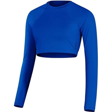 Speedo Dames/Dames Jersey Raglan Athletic Crop Top (Blauw)