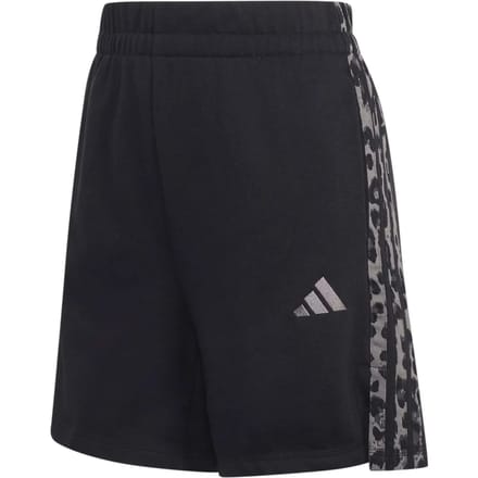 relaxed fit sweatshorts van katoenmix met logoprint