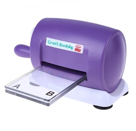 Stansmachine Knutselen - Papier Snijder - Kaarten Maken - Handmatige Machine - 11 x 15.5 cm - Grijs