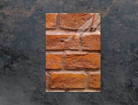 TMK ArtDeko - Snijplank van Glas - 35x52 cm - Cegła - Beschermpaneel