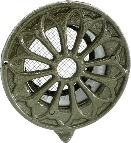 WEHA retro rooster rond Ø100mm - aluminium brons (20800100)