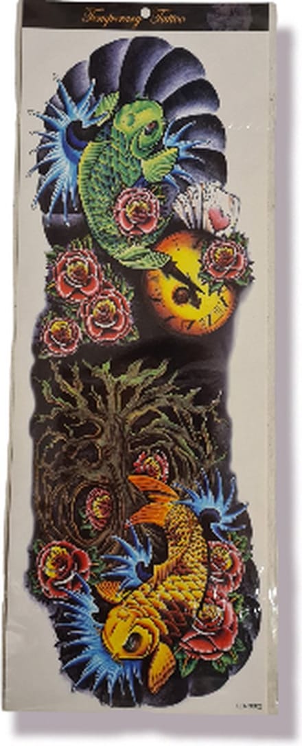 Tattoo sticker arm kleur
