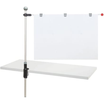 Tekeninghouder tafel lichtgrijs
