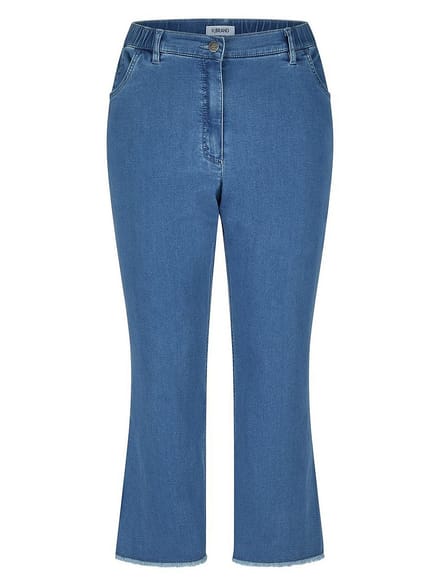 Bootcut-fit 7/8 jeans Van KjBrand denim