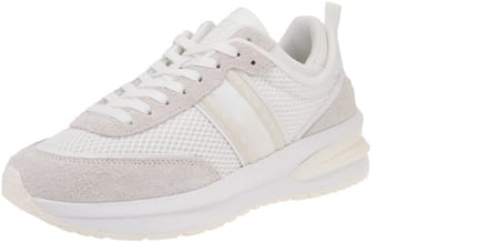 Tommy Hilfiger EM0EM01315 TJM Runner Leren Loopzool - Herenschoenen - YBR-Wit