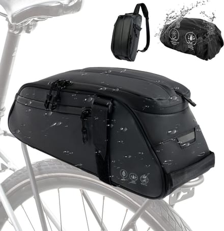 Allecto - Fiets bagagedragertas - Waterdichte fietstas - 8L