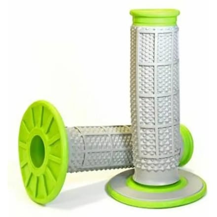 Renthal Mx Dual Compound Tapered Half Waffle Handvatten Grijs 22.2 mm