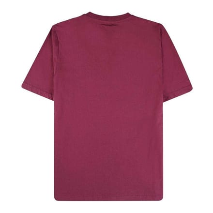 Aquascutum Heren Active T-Shirt met groot logo (Bourgondië)