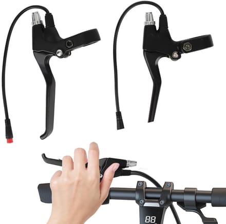 Dailygoods - 1 Paar Aluminium Remhendels voor Fietsen en Scooters