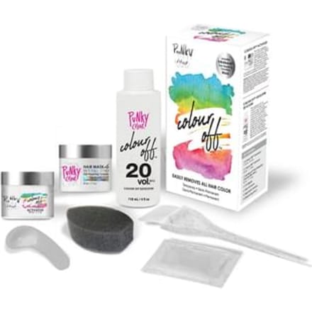 Punky Colour - Colour Off Hair Color Remover for Semi-Permanentand Demi-Permanent Color - Complete Kit 1 set