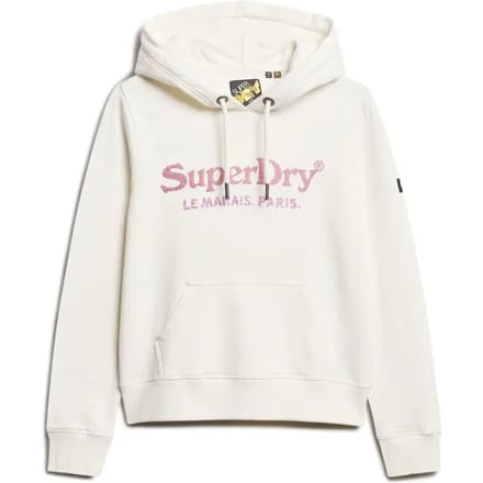 Dames Hoodie Superdry Metallic Venue