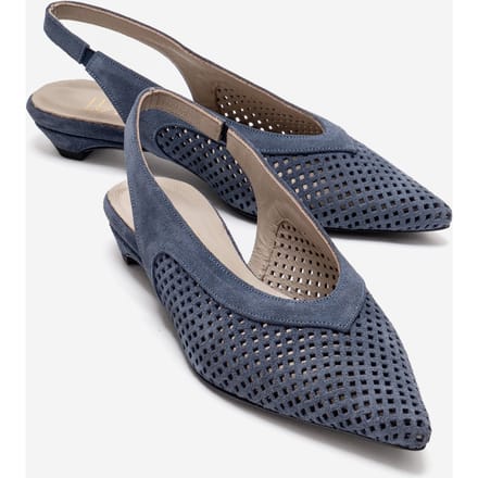 Lieve Leren Slingback Pump (Dames)
