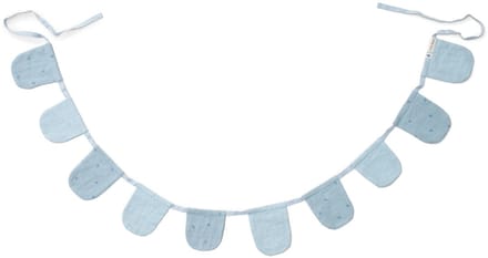 Slinger met vlaggetjes - Blauw- Essentials