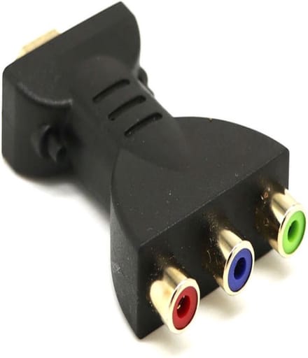 CHPN - HDMI Naar 3RCA - Adapter - Converter - Zwart - AV Component - Universeel - Tussenstukje
