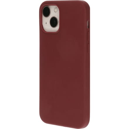 Mobiparts iPhone 13 Pro Siliconen Hoesje Plum Red