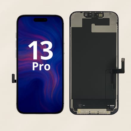 LCD Scherm Geschikt Voor IPhone 13 Pro Met Front Camera Frame | Hoge HD+ Kwaliteit Display