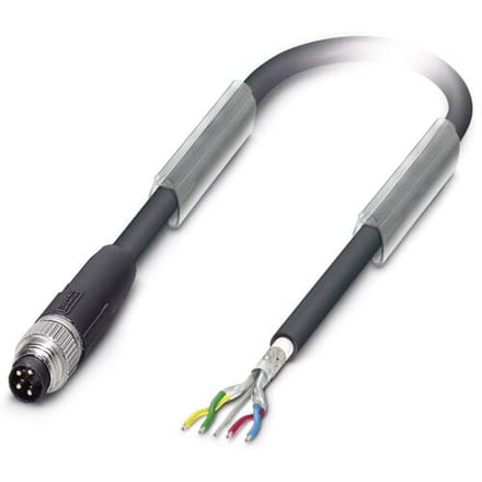 Phoenix Contact 1543252 Sensor/actuator dataconnector, geassembleerd M8 Aantal polen (sensoren): 4 Stekker, recht 5.00 m 1 stuk(s)
