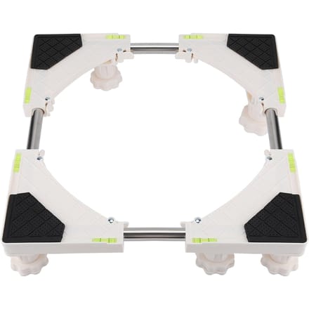 Zware Verstelbare Wasmachine Onderstel Koelkast Houder Beugel  (8 Voet) white