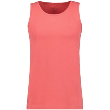Ragman Ondermode Uni Tank Top Single Jersey Zalm / male