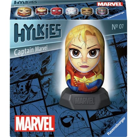 Ravensburger 3D Puzzel Hylkies Marvel Captain Marvel 54st. 3D Puzzels