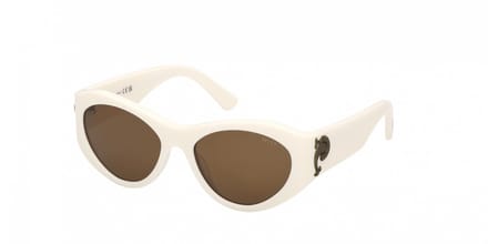 Pucci Ep0249 Dames Zonnebril Wit Brown/CAT3 Vrouw