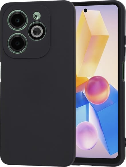 Hoesje geschikt voor Infinix Hot 40i - Techsuit Soft Flex Silicone Back Cover - Black