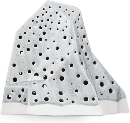Kähler Design Waxinelichthouder Nobili - 15,5 cm - Grijs