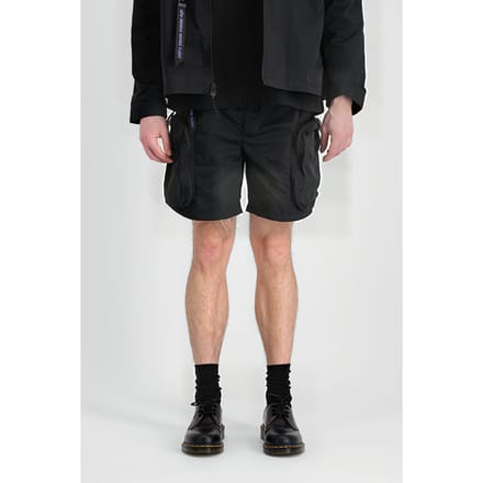 Alpha Industries Utility Short Uv Black Größe: L | Kurze Sporthosen Outlet | Herren | Schwarz