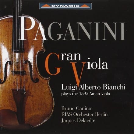 Bruno Canino, RIAS Symphonie-Orchester Berlin, Jacques Delacôte - Paganini: Gran Viola (CD) (Remastered)