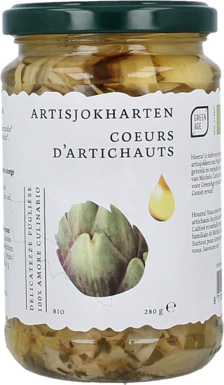 Greenage Artisjokharten bio 280 Gram