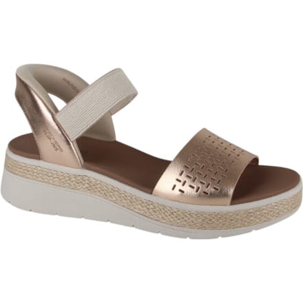 Skechers Slip-ins Bobs Sun Ray - Step Aside - Dames Sandalen - Goud
