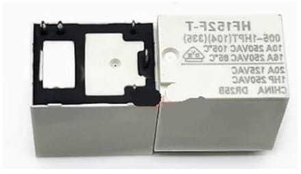 Elektromechanisch relais - Schakelcomponent - Stroomcircuits regelen - 5VDC 16A - 4 poot - Zwart